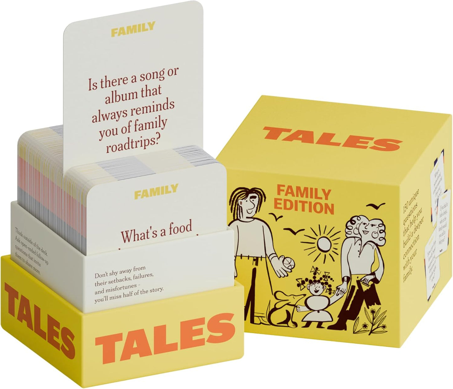 TALES 150 Conversation Cards, Family Edition
